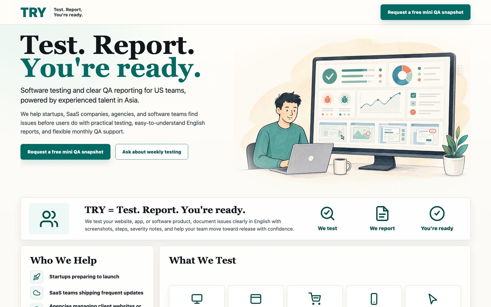 Try English website